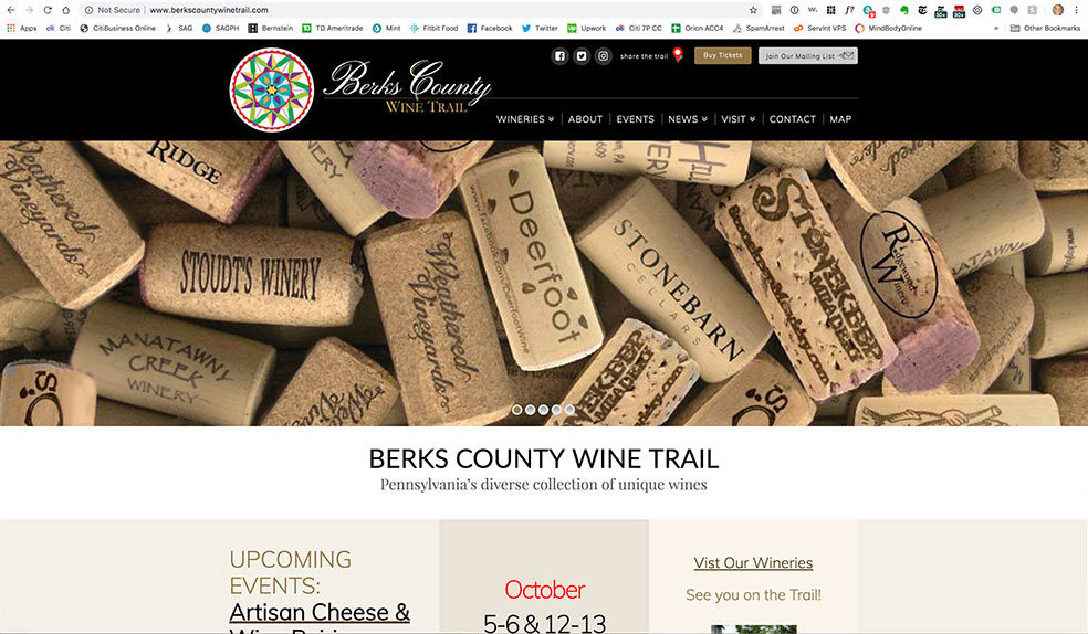 berks county wine trail
